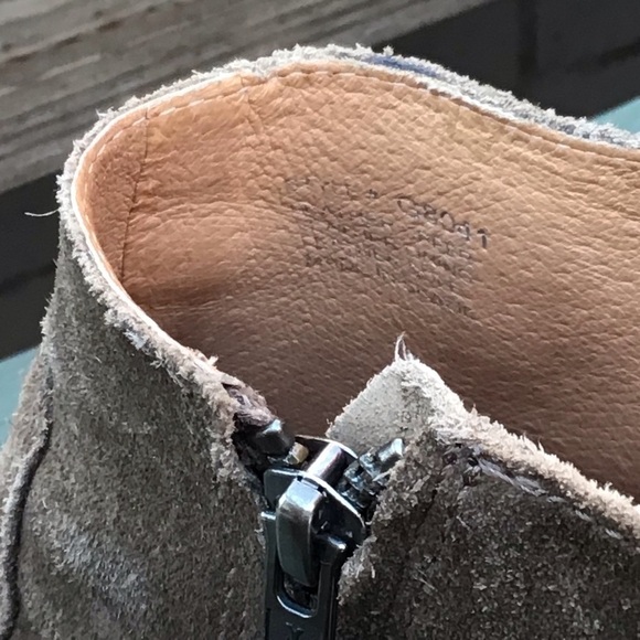 Madewell Women Genuin Leather Brown Booties , Ankle Boots - Picture 8 of 9